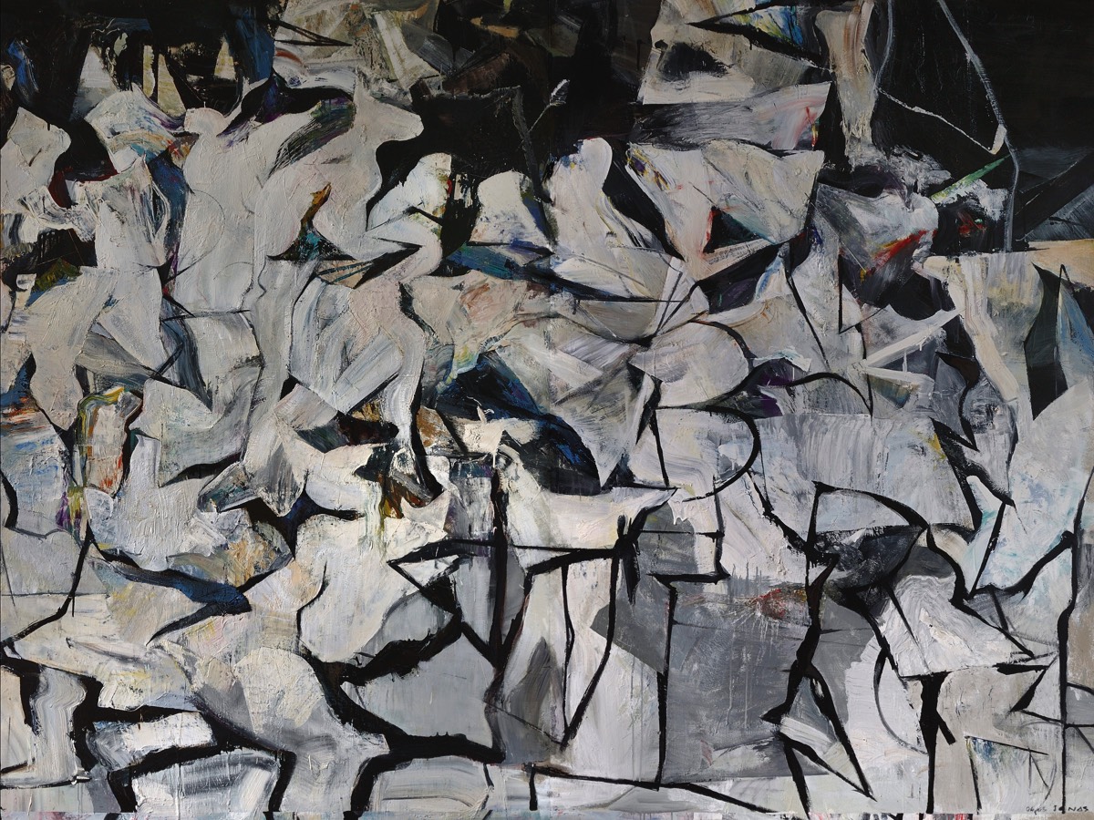 Les chasseurs de corbeaux, 2006 - 195 x 260 cm