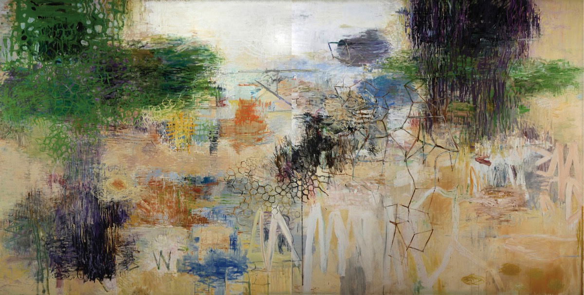Paysage mental, 2006 - 200 x 400 cm