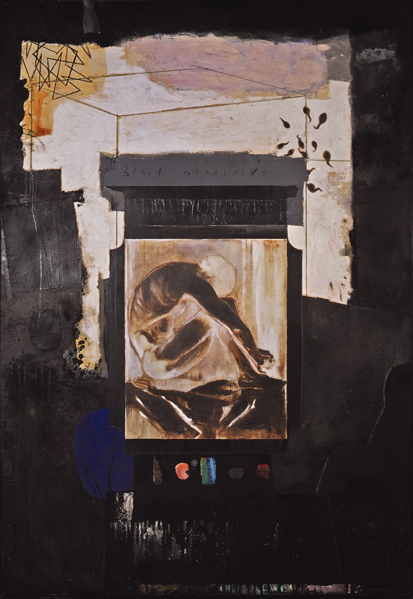 Black narcissus, 2003 - 195 x 130 cm